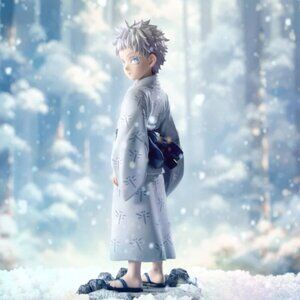 Jujustu Kaisen Anime Satoru Gojo Kid Figure, 5.5" tall figurine, no box